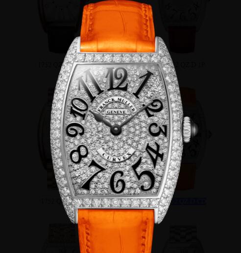 Franck Muller Cintrée Curvex Ladies Replica Watch for Sale Cheap Price 1752 QZ D CD